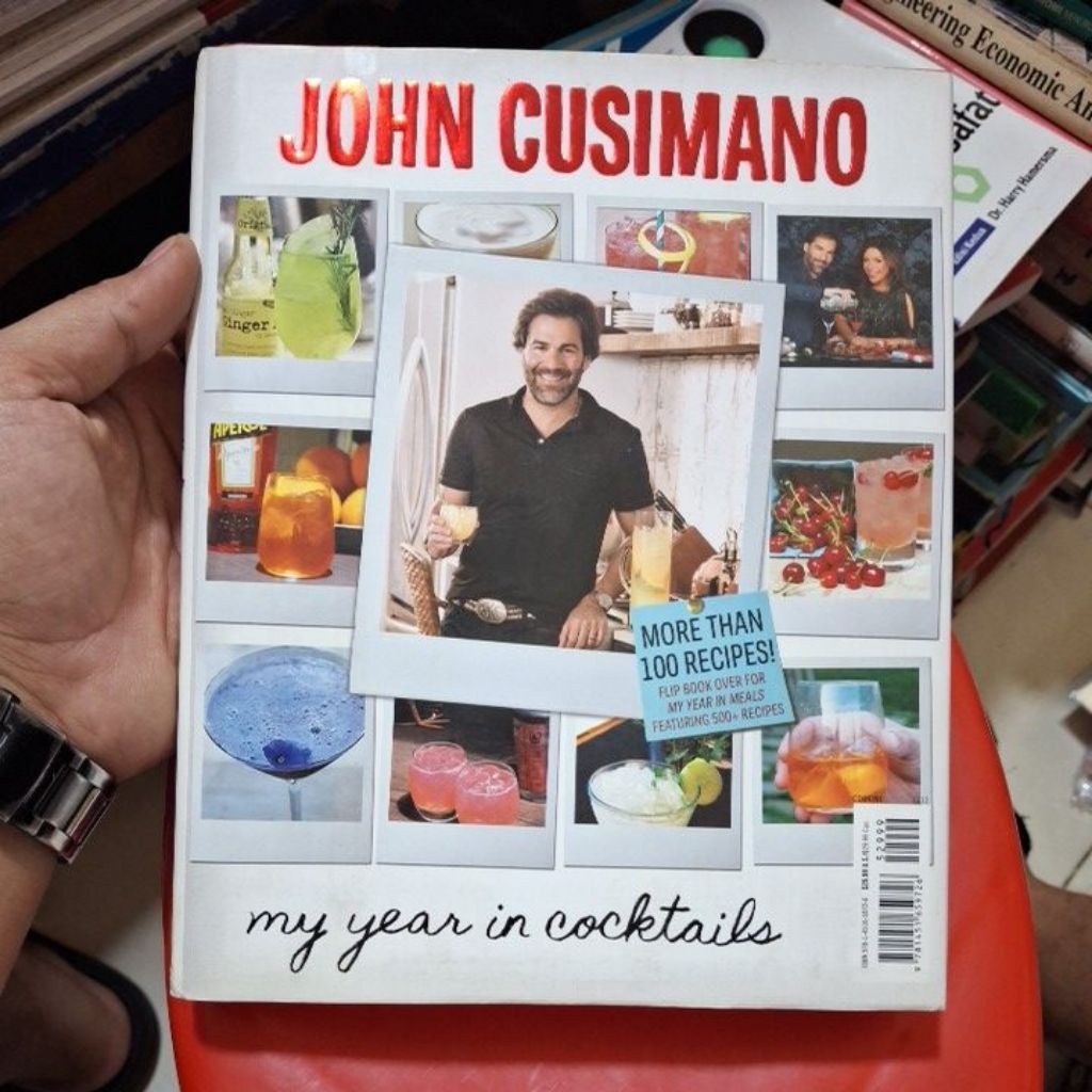buku import resep makanan dan minuman john cusimano 100 recipes cocktails & 500 recipes meals origin