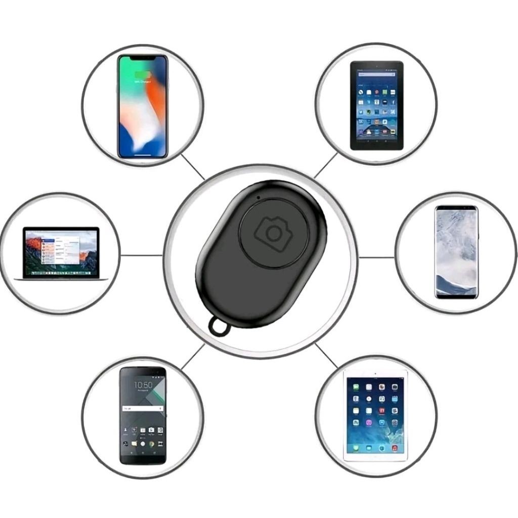 TOMSIS REMOTE SELFIE BLUETOOTH / Alat Selfie Camera Remote Sutter