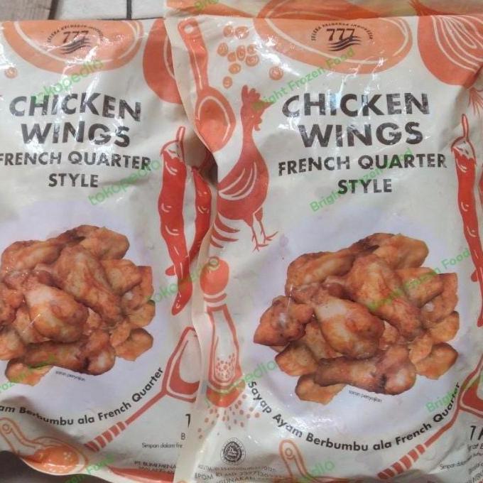 Butter- 777 Frozen Chicken Wings French Quarter New Orleans Sayap Ayam 777 1Kg