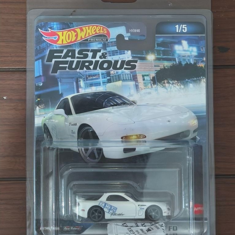 Hotwheels Premium Fast & Furious Mazda RX-7 FD Free Protector