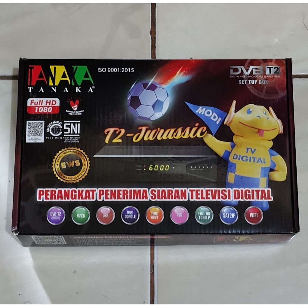 Set Top Box TANAKA T2 JURASSIC DVB T2
