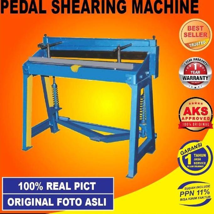 PREMIUM Mesin Shearing Potong Pemotong Shearing Machine Plat 3 x 1500mm Alat Gunting Plat Machine AK