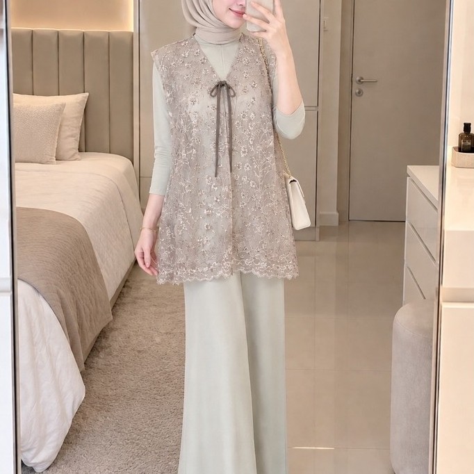 Auter berukat malika,tulang,sapto/kaca- auter wanita elegen modis motif dan bahan sesuai poto