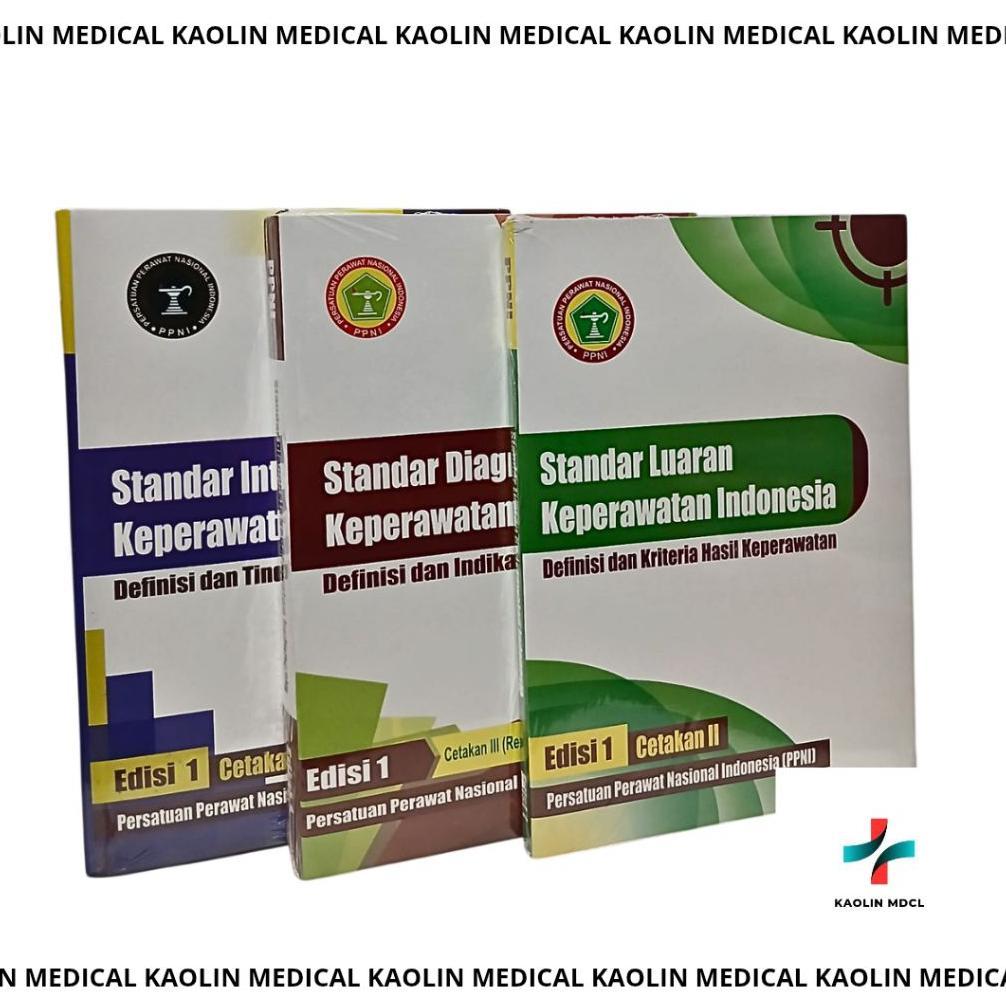 3 BUKU SDKI,SIKI,SLKI (3S) EDISI PERTAMA CETAKAN BARU.