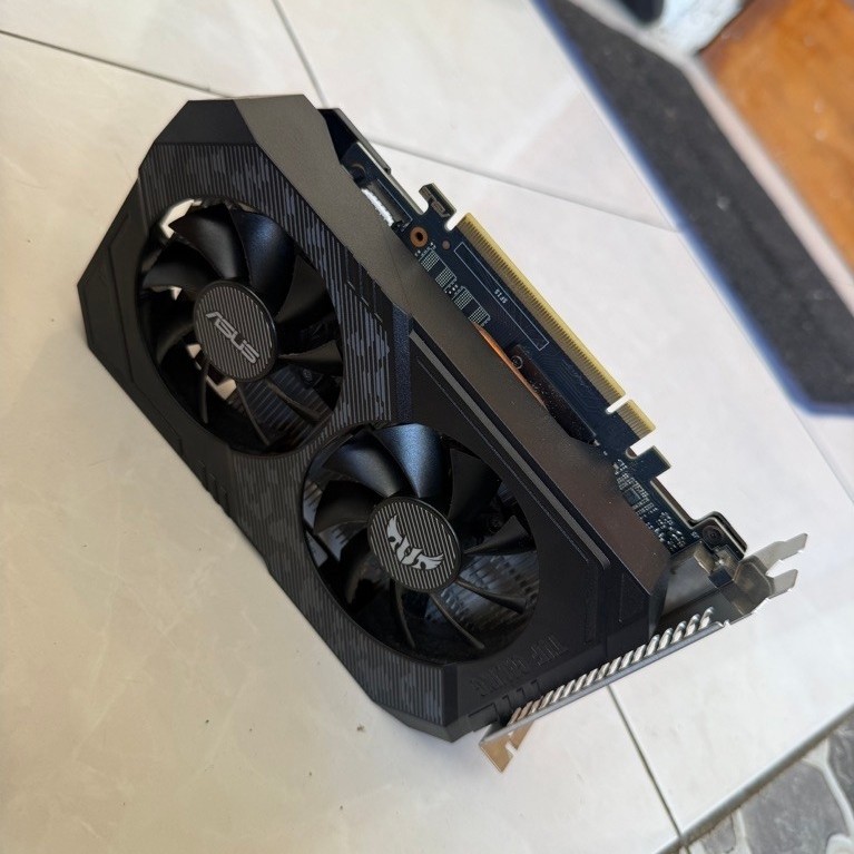 GPU ASUS TUF GTX 1650 DDR 6 4GB Bekas Mulus