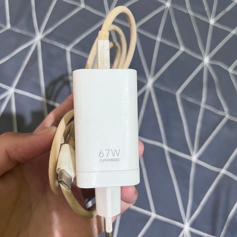 CHARGER ORI SUPERVOOC 67W (SECOND)  OPPO,A78 4G,A98 5G, RENO 8T 5G, RENO 9 5G, RENO 10 5G, RENO 11 5