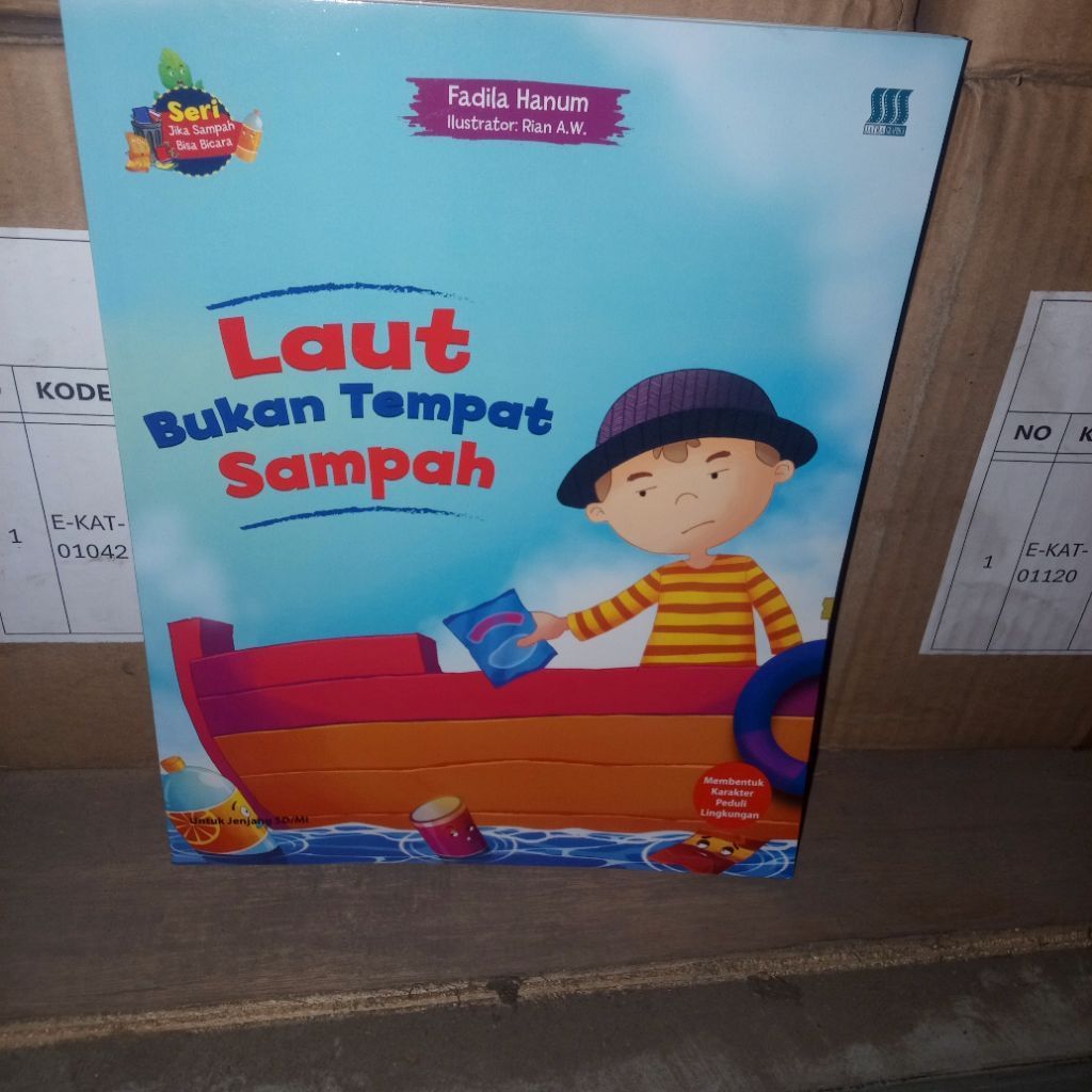 Buku Anak Seri Jika Sampah Bisa Bicara Laut Bukan Tempat Sampah Fadila Hanum