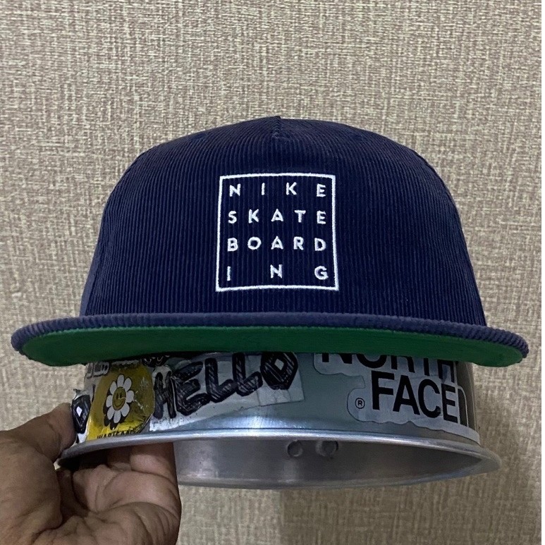 Topi Skate Cordurouy Snapback Hat Hats Caps Cap Nike Sb Authentic Original
