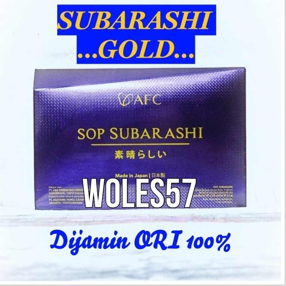 SUBARASHI GOLD AFC JAPAN