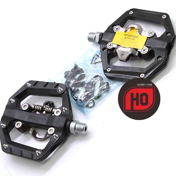 Promo SHIMANO PD-EH510 SPD Pedal Black - Update dari PD-EH500 Cleat MTB dan Flat Pedal EPDEH510 Disk