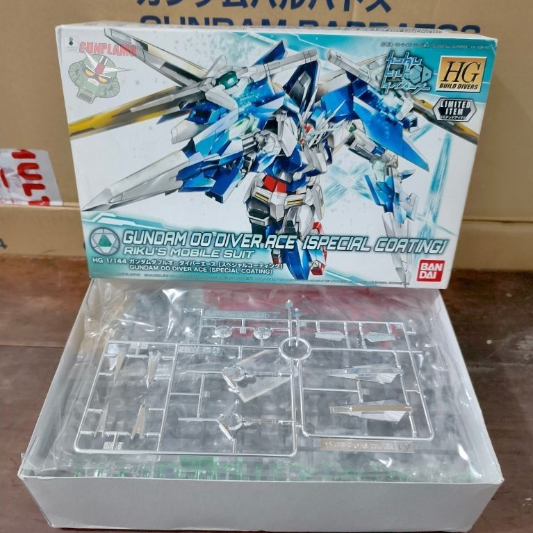 Hg 00 Diver Ace Special Coating P Bandai Premium