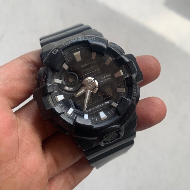 G-Shock GA-700 jam tangan pria original preloved/second/bekas