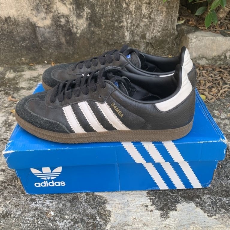 Sepatu Adidas Samba Black OG (second)