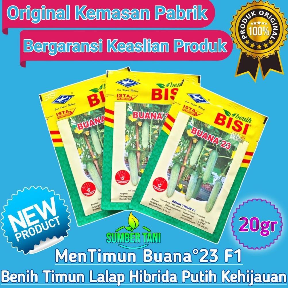 Benih Timun Buana 23 (20 gram) | Benih Mentimun Baby Buana 23 DISKON
