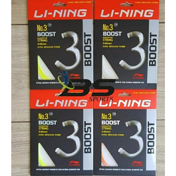 Yonex- Senar Raket Bton Lining No 3 Boost No3 Boost