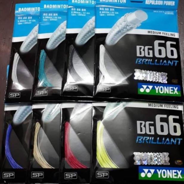 Yonex- Senar Bton Bg66 Brilliant Bg 66 B Raket