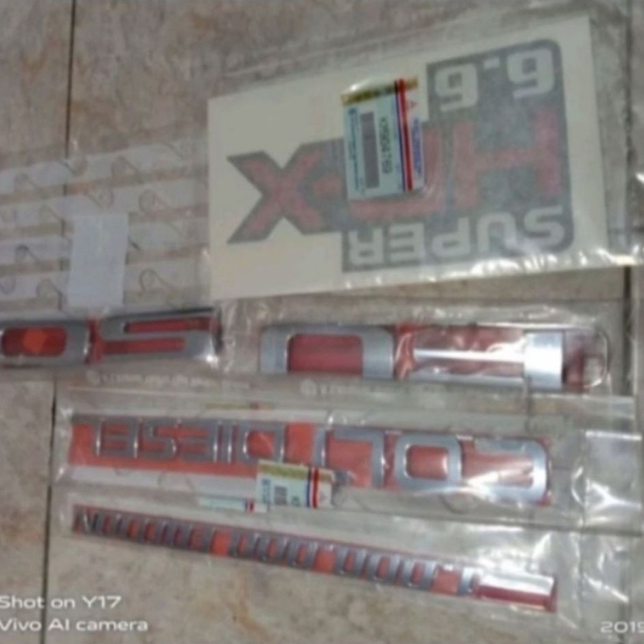 1set emblem/logo coltdisel fuso hdx canter original