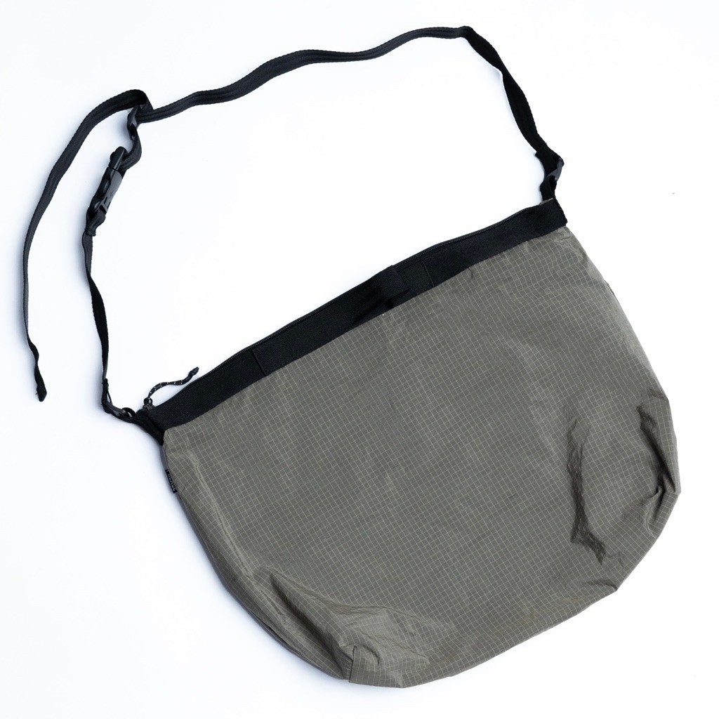 Preace Strand Nylon Ripstop Sling Bag Beige