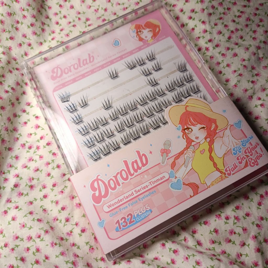 [109 Pcs]Dorolab Eyelashes (Tinman) - TANPA PINSET & PENJEPIT