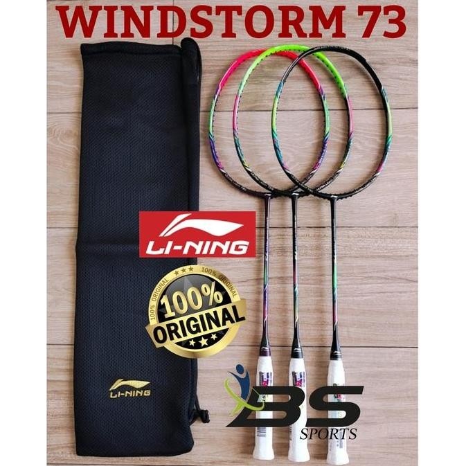 Yonex- Raket Bton Raket Lining Windstorm Nano 73 