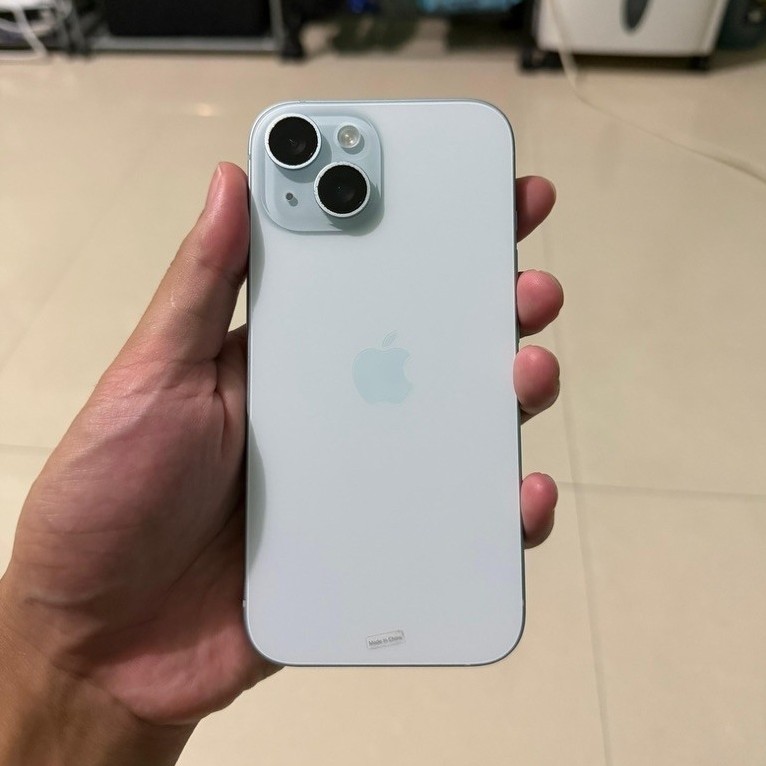 Iphone 15 128GB Blue Blibli Second Pemakaian Pribadi Icloud Imei aman