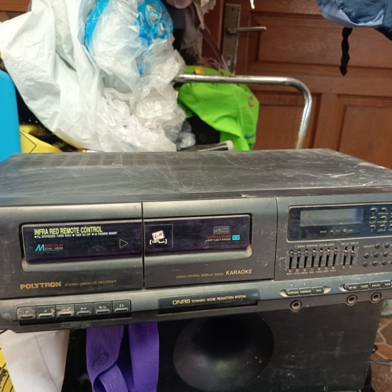 Amplifier Big Band Polytron(Tidak keluar suaranya)