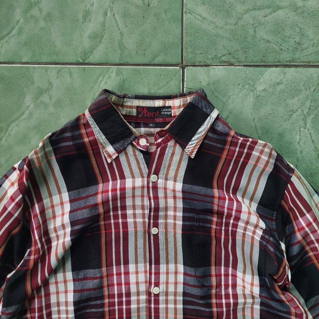 Kemeja Flannel second