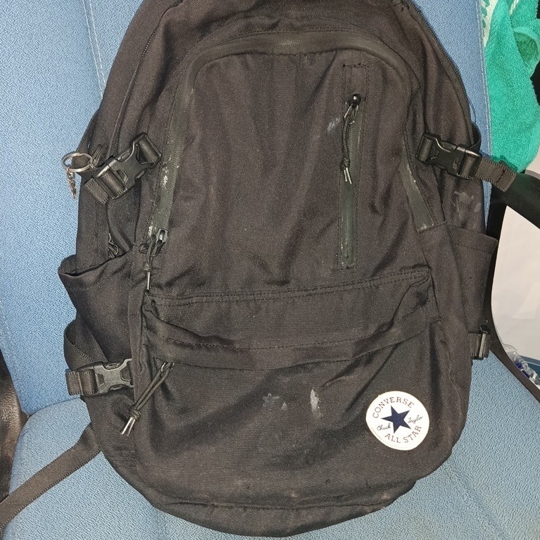 Tas Converse Preloved Backpack Original Resleting Aman