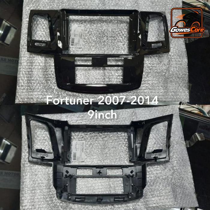 frame head unit android 9inch fortuner 2007-2014