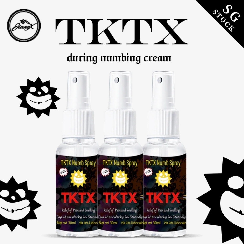 TKTX Numb Spray 30ml For Tattoo & Beauty Procedures