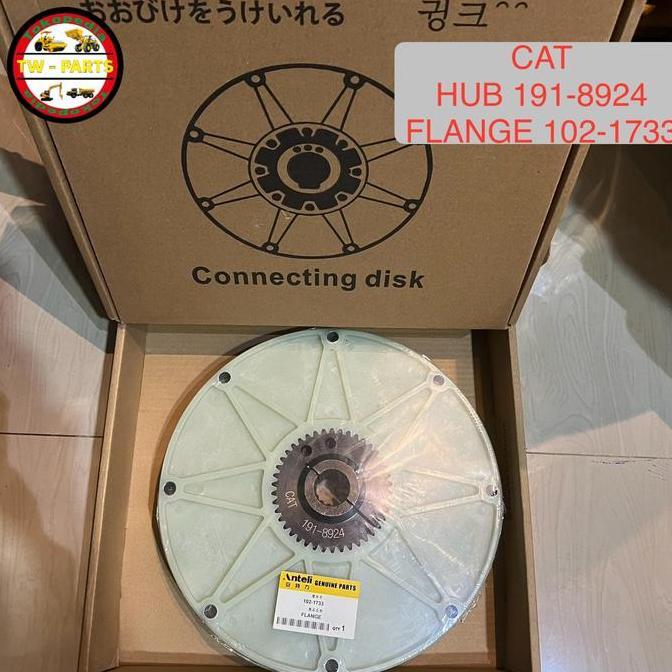 Coupling Assy Vibro Cat Cs533 Cs 533 Hub 191-8924 Flange 102-1733 Jpn