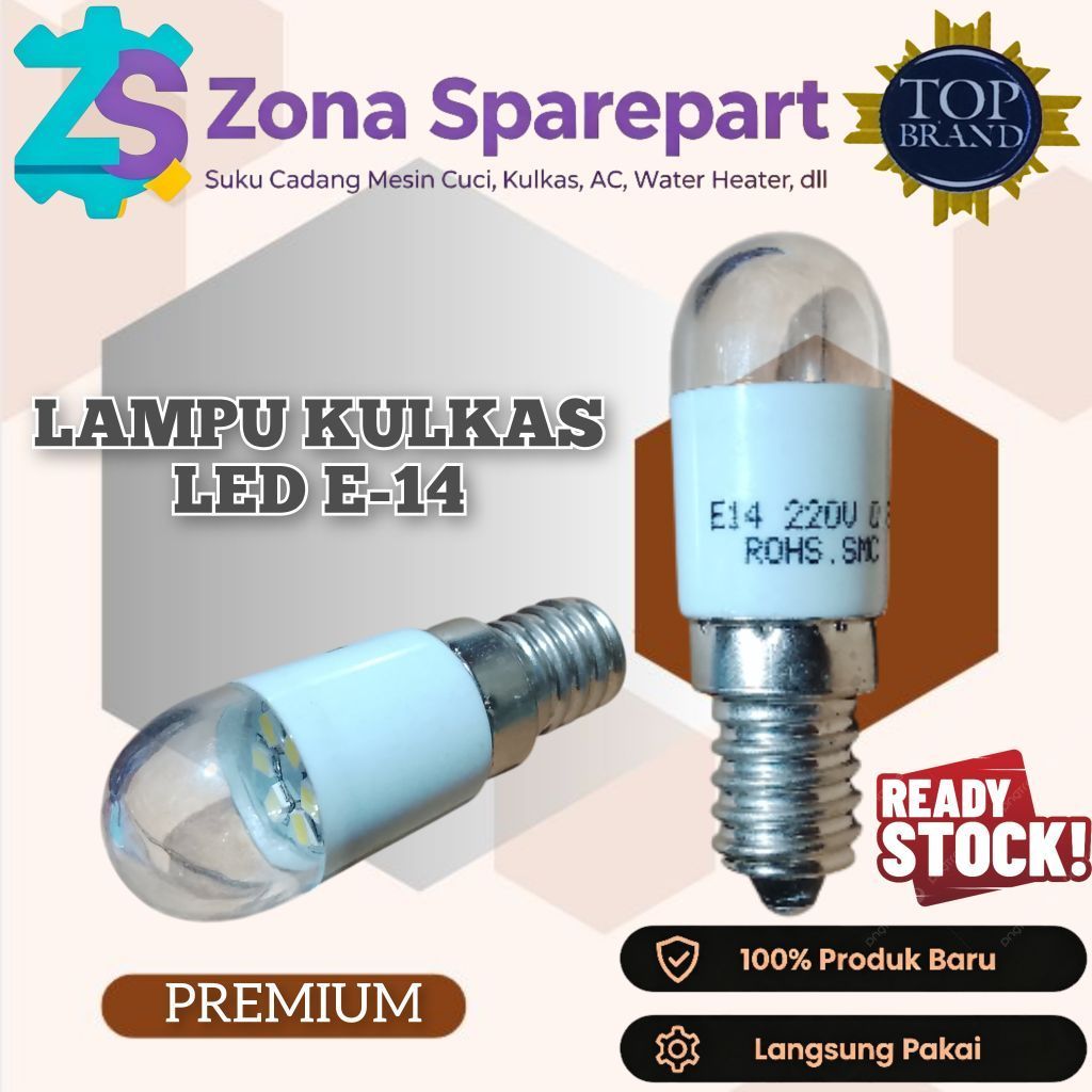 LAMPU KULKAS LED E-14 | LAMPU KULKAS