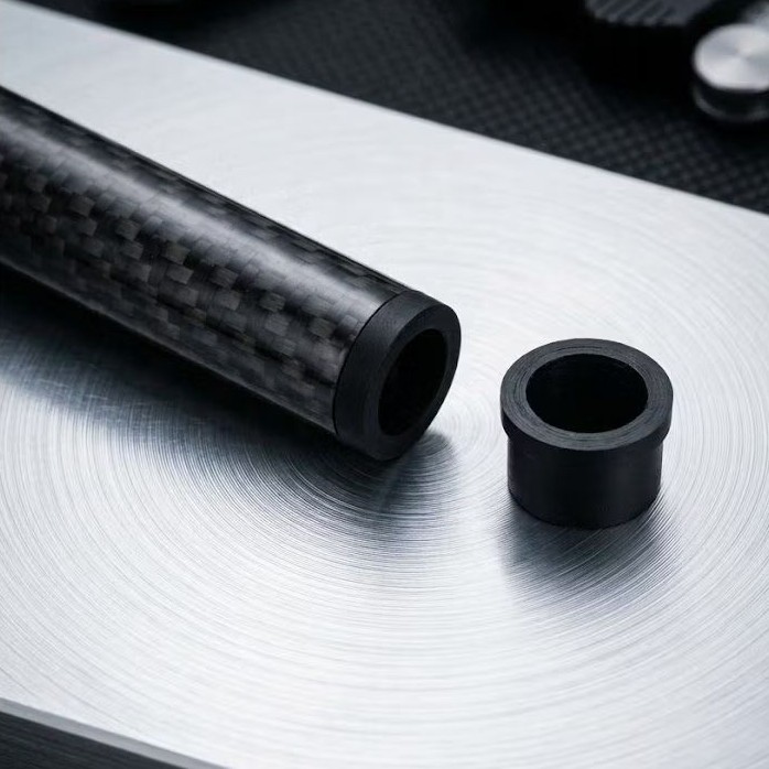 Ganjelan Pipa carbon / adapter serombong Carbon untuk Laras OD 19 20 22 25 ID 13 14 15 16