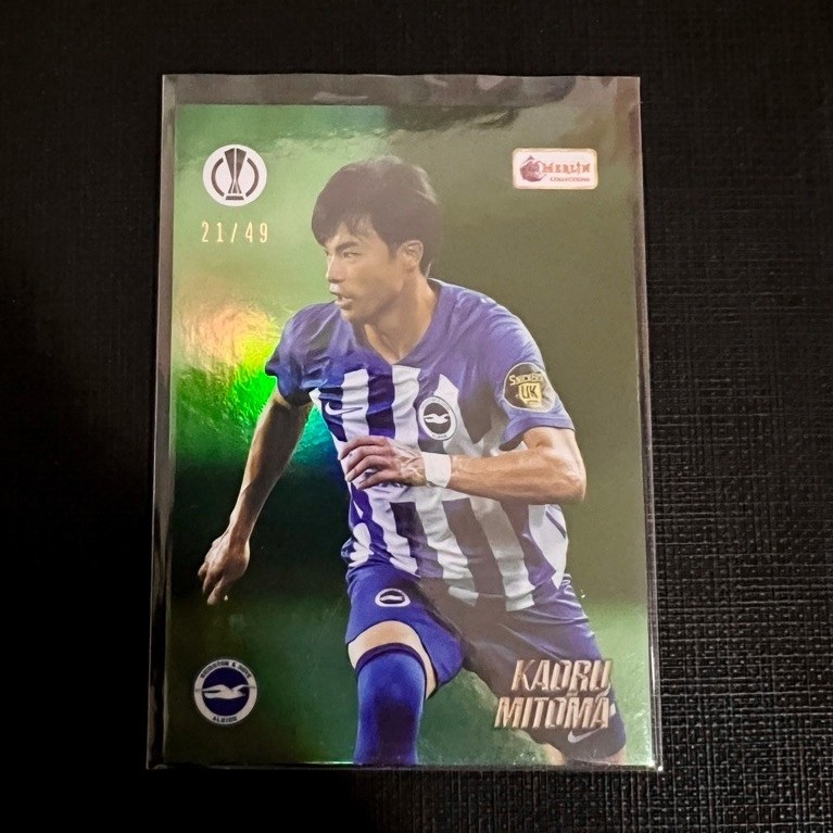 Kaoru Mitoma Limit 21/49 Brighton & Hove Albion Merlin Heritage Card Collection