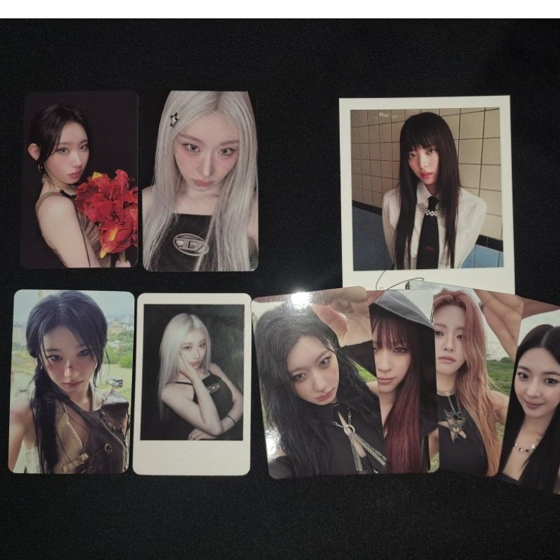 ITZY GIRLS WILL BE GIRLS GWBG ALBUM PHOTO CARD CHAERYEONG CASSETTE YUNA POLAROID GOLD