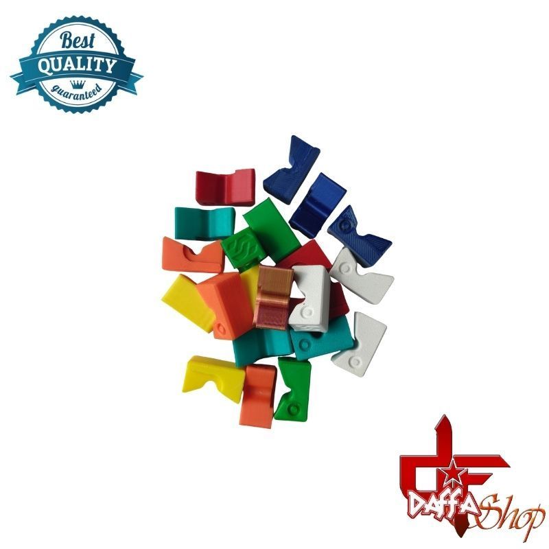 Single Shoot PCP Geser CNC Bahan Filamen ABS Warna