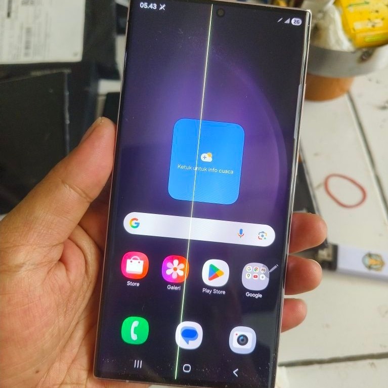 lcd samsung s23 ultra ori copotan minus
