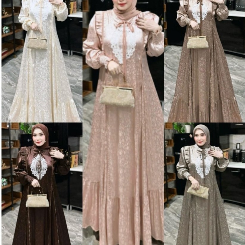 ARCHIE SET HIJAB GAMIS BY DF COLLECTION