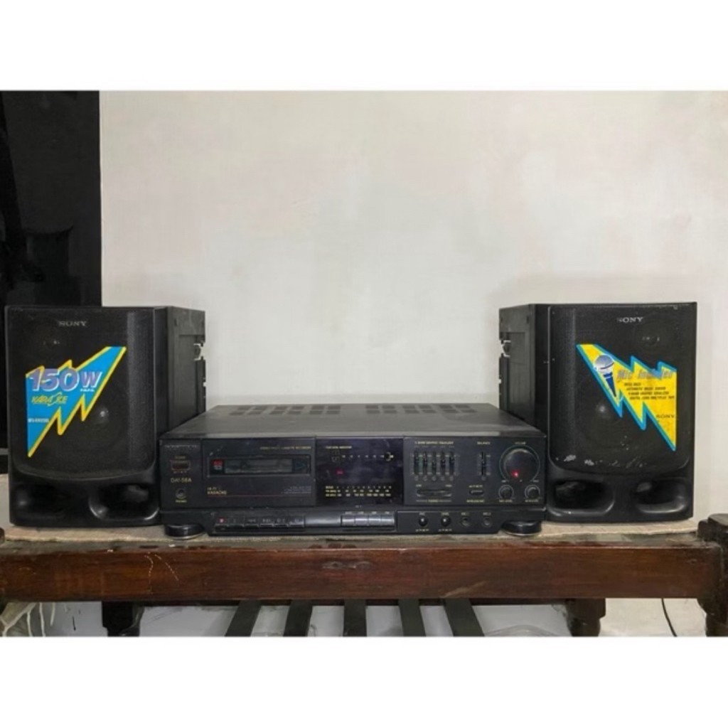 tape deck / tape player / Walkman / ampli polytron stereo cassette recorder hifi karaoke, kondisi mu