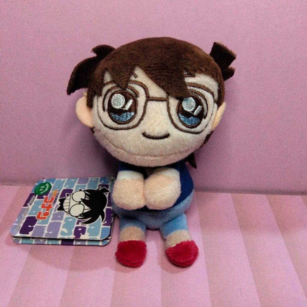 Gantungan Kunci Plush Doll Anime Detektif Conan