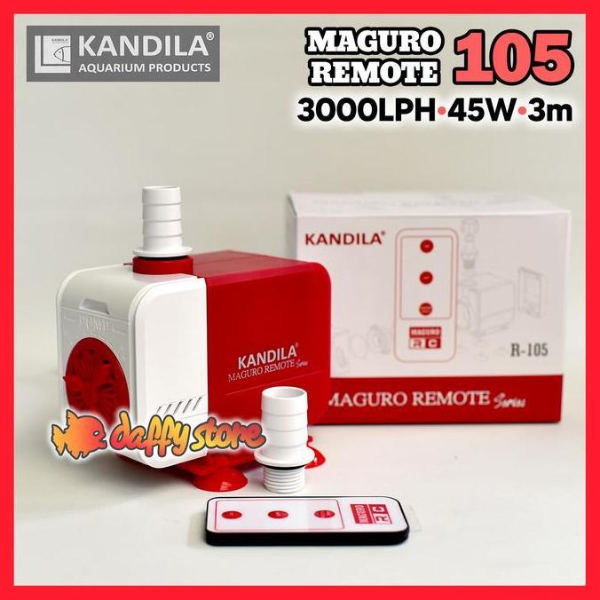 Pompa Kandila MAGURO REMOTE 105 3000 LPH akuarium kolam