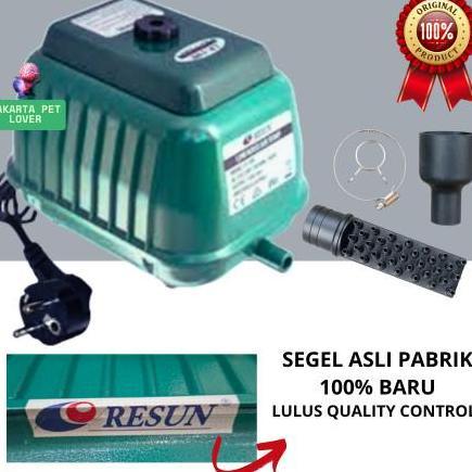 Resun Aerator LP100 LP 100 / Low Noise Air pump / Pompa Udara Colokan SNI ori