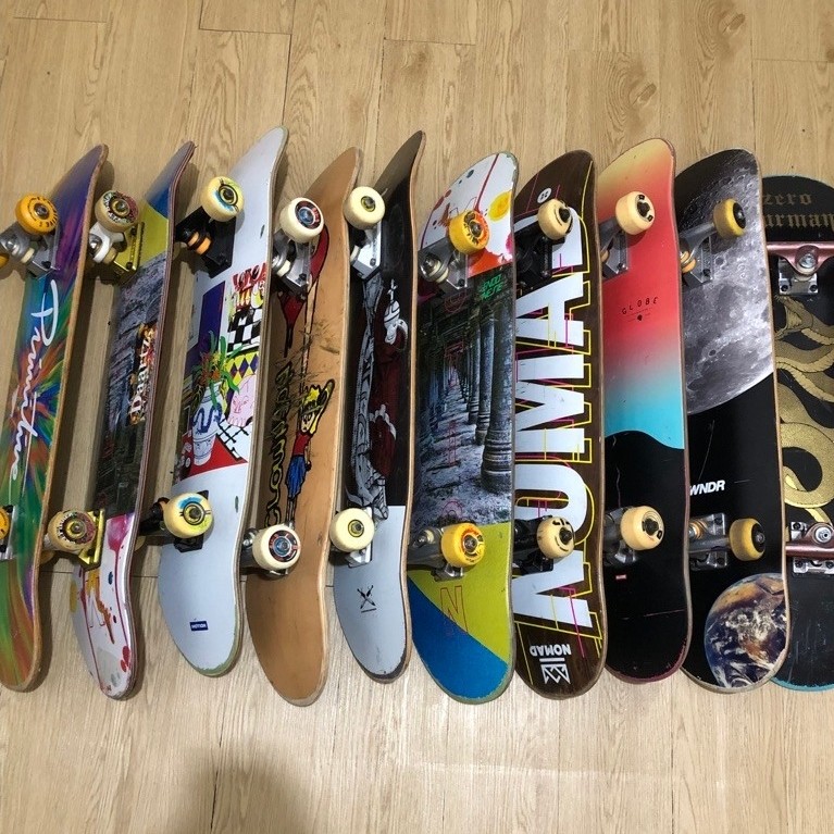 (HARGA NET / PAS) SKATEBOARD ALL VARIANT USED CONDITION ALL LIKE NEW SIZE 8.0 - 8.125 / SKATEBOARD /