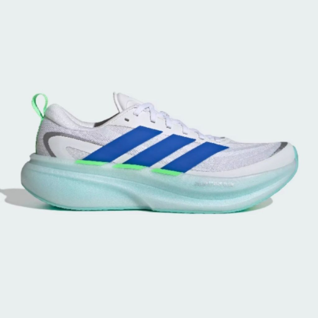 Adidas Running Supernova Glide Mens White Blue Ori
