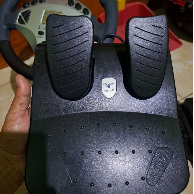 Steering Wheel / Stir Balap P&D Trans Wheel PSX-2 (PS2 / PC)