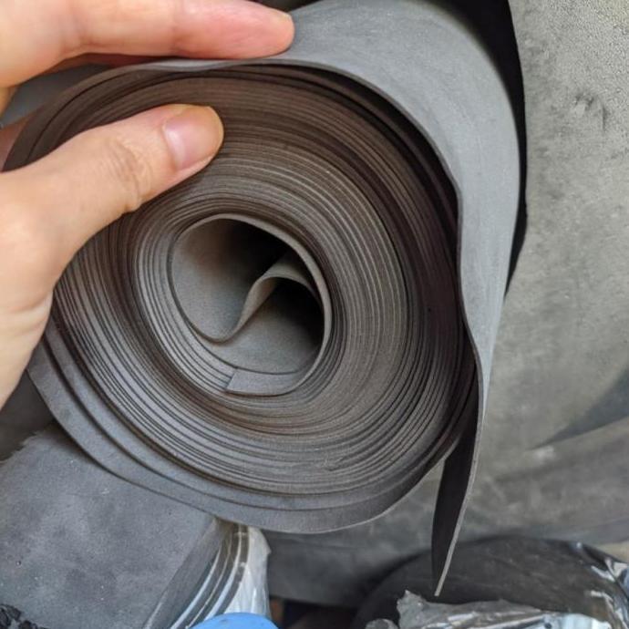 spon eva ati 5mm spon eva ati meteran hitam spon karet 5mm - Hitam