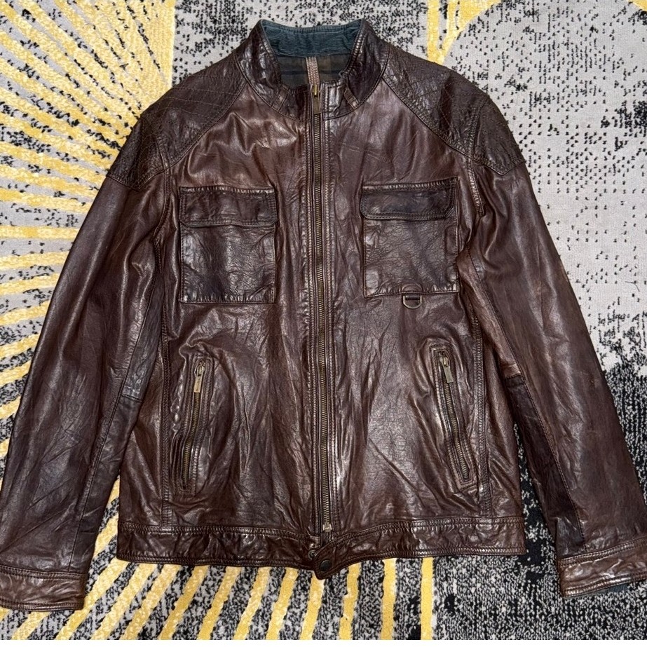 CAFERACER LEATHER JACKET MASDUT 115