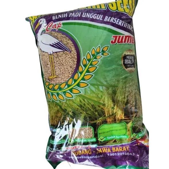 Promo Benih Padi Premium Super Seed Ss Ciherang Ss Kemasan 5 Kg Premium Bango Bersertifikat Label Un