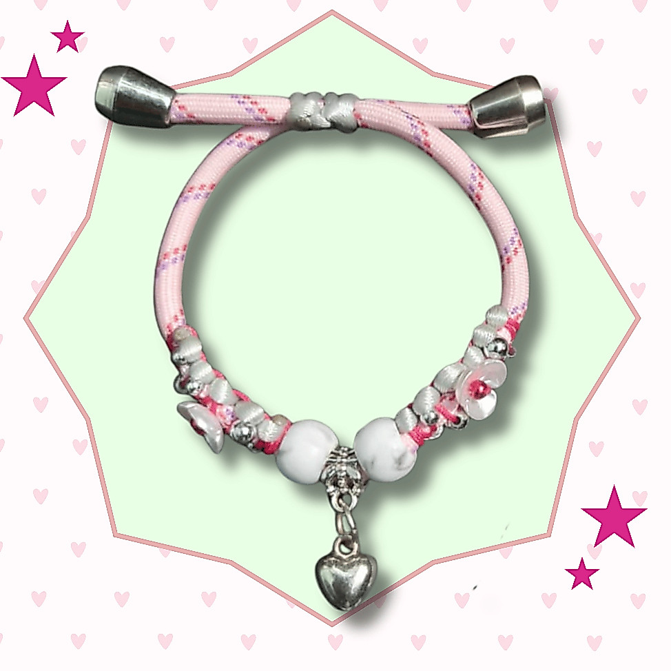 Paracord Bracelet with Charm | Gelang Paracord | Gelang Perusik
