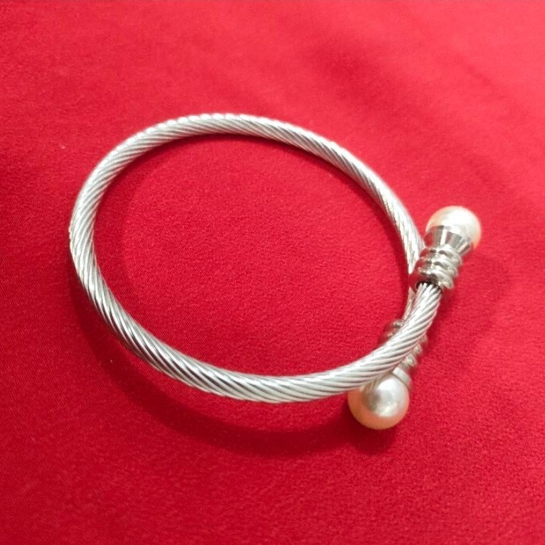 Gelang Model Terbaru Besi Putih Asli Ternate